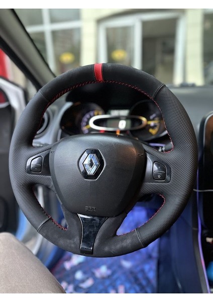 Clio 4 Faz 1 2014-2017 Araca Özel Direksiyon Kılıfı (Makyajlı Kasalara Uyumlu Değildir) fiyatları