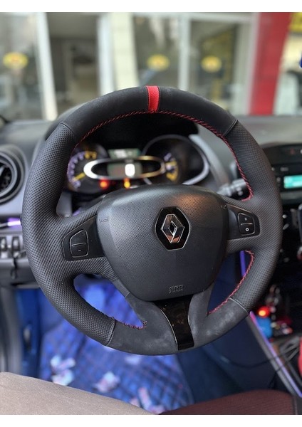 Clio 4 Faz 1 2014-2017 Araca Özel Direksiyon Kılıfı (Makyajlı Kasalara Uyumlu Değildir) modelleri