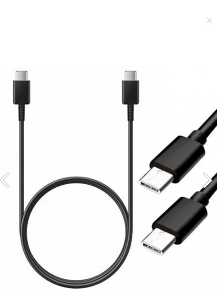 Usb-C To Usb-C Kablo – Power Delivery – Süper Hızlı Şarj desteği