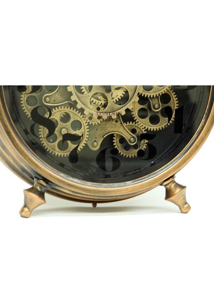 Saat Çarklı Masa Saati Dekoratif Ev Ofis Hediyelik fiyatları