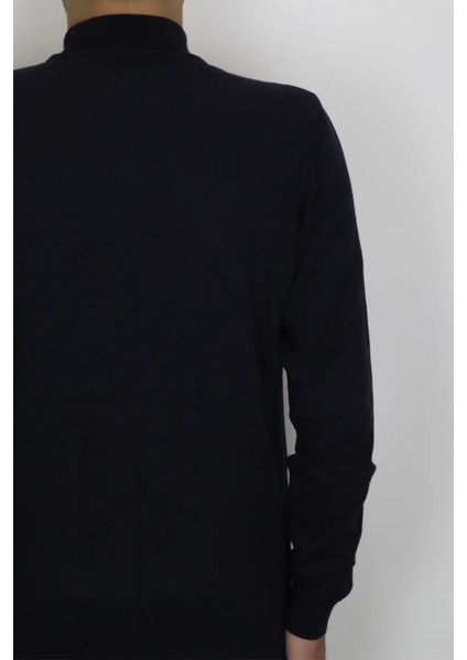 Fistan Store Erkek Düz Spor Kesim Normal Kalıp Yarım Balıkçı Yaka Kışlık Kazak fırsatları