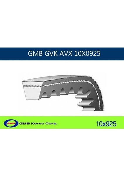 10X0925 V Kayışı ALFACHEVRCITRDAIHFIATFORDMAZDAMERCOPELPEUGSKODAVOLVO(10×925-10×0925)(10A0925)