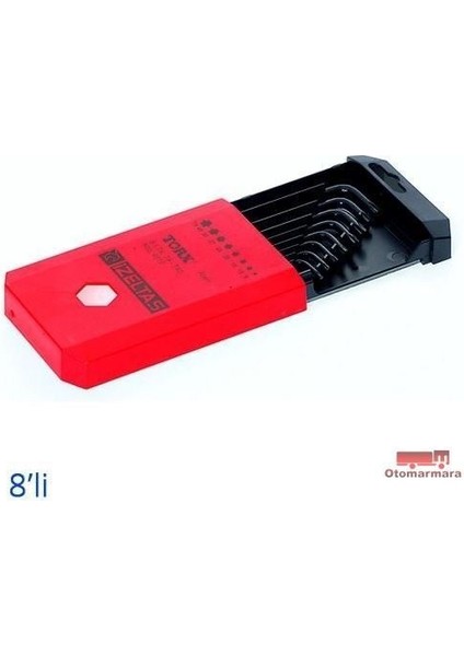 Rekor I4910007108 8 Li Torx Allen Tk