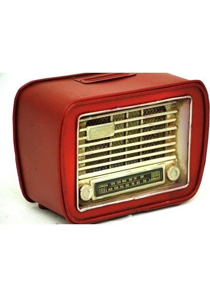 Dekoratif Metal Radyo Kumbara Vintage Ev Ofis Hediyelik fırsatları
