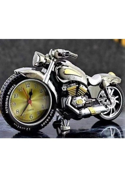 Dekoratif Motorsiklet Tasarımlı Alarmlı Masa Saati fiyatları
