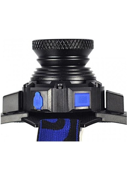 Q5 Şarjlı Mercekli Kafa Feneri Lambası Cree LED Ampül modelleri