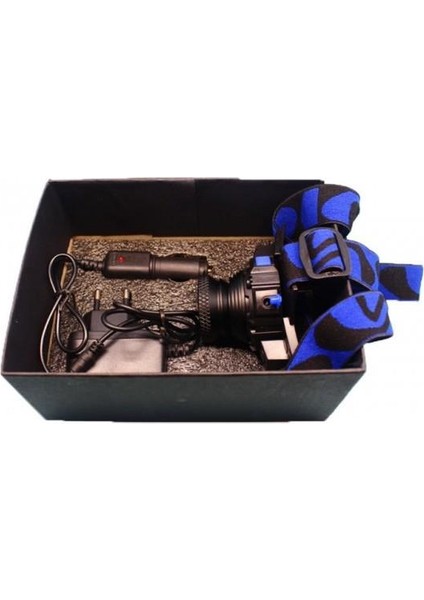 Q5 Şarjlı Mercekli Kafa Feneri Lambası Cree LED Ampül fırsatları