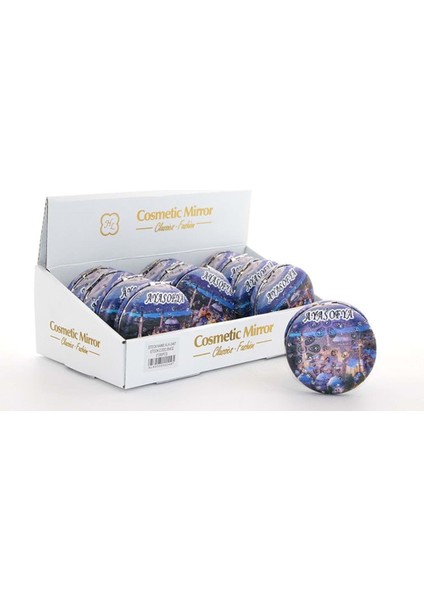 Taşlı İstanbul Tasarımı El Aynası Kalın fiyatları