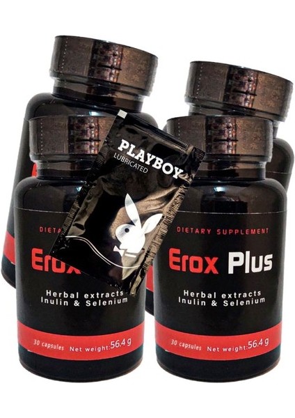 Playboy Eroxplus Destekleyici Özel 30'lu x 4 Adet