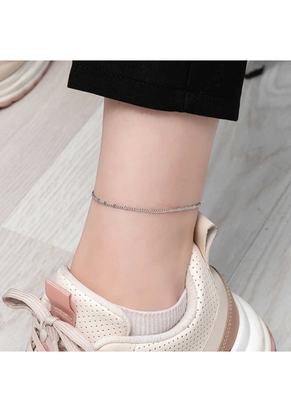 925 Ayar Gümüş Kalemli Halhal fiyatları