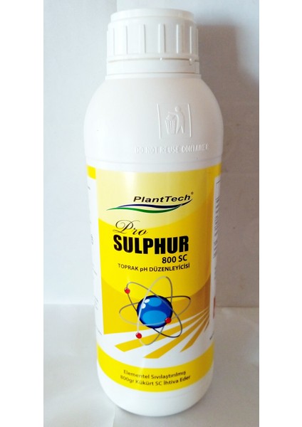 Pro Sulphur 800 Sc (1 Lt)-Toprak Ph Düzenleyicisi-Sıvı S