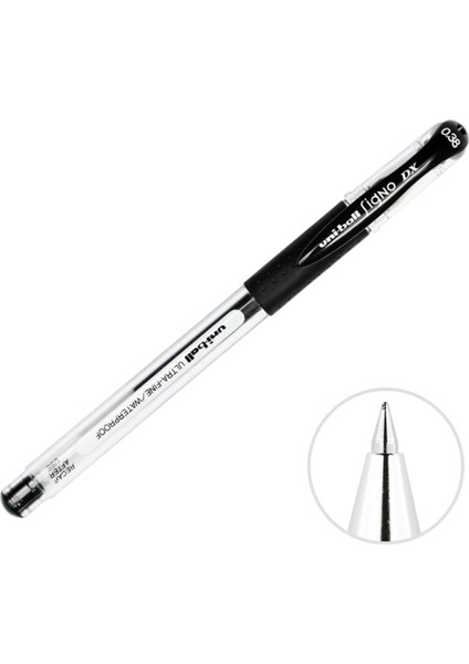 Uniball Signo Dx (0.38) Jel Kalem Siyah ( Üç Adet) fiyatları