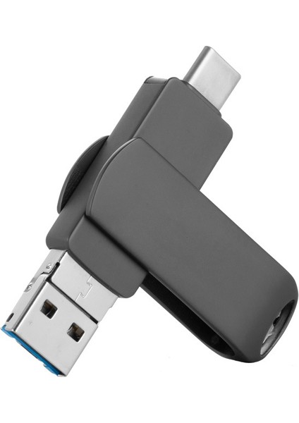 USB + Type-C Çıkışlı Flash Bellek 64GB Iphone Samsung Ios Android Windows Pc Flash Bellek
