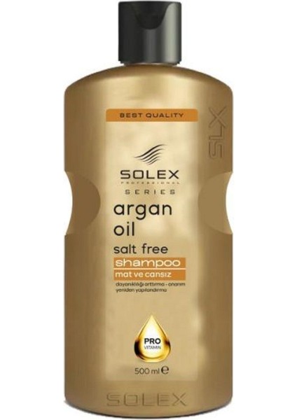 Argan Yağlı Tuzsuz Şampuan 500 ml