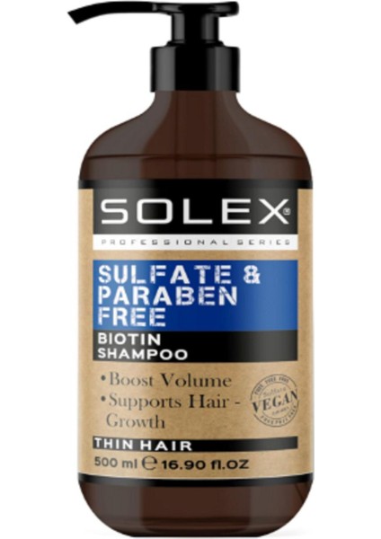 Sülfatsız Parabensiz Biotin Şampuan 500 ml