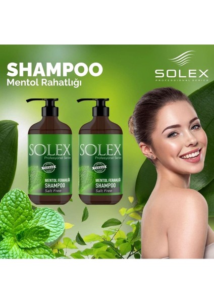 Tuzsuz Professional Serİes Mentol Keratin Özlü Şampuan 1000 ml