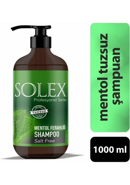 Tuzsuz Professional Serİes Mentol Keratin Özlü Şampuan 1000 ml