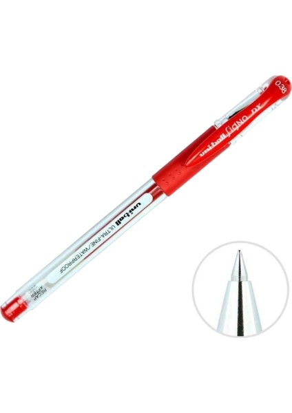 Uniball Signo Dx (0.38) Jel Kalem Mavi- Kırmızı- Siyah ( Üç Adet) modelleri