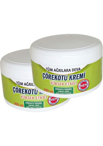 Çörek Otu Kremi Green Box 200 ml x 2 Adet