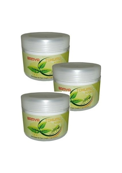 Bamya Tohumu Kremi 100 ml x 3
