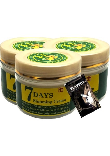 Ginger 3x Adet Miracle Slimming Cream 100 ml Sel Kremi SNMP20399 - 1 Adet Jel Hediye
