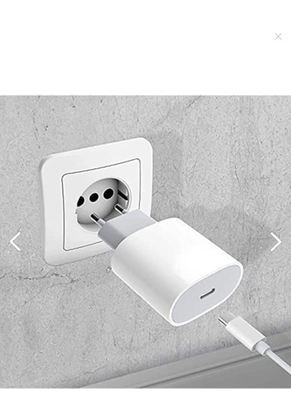 Lightning Uyumlu 20W Şarj Aleti Seti – Hızlı Şarj Adaptörü Ve kablo dahil