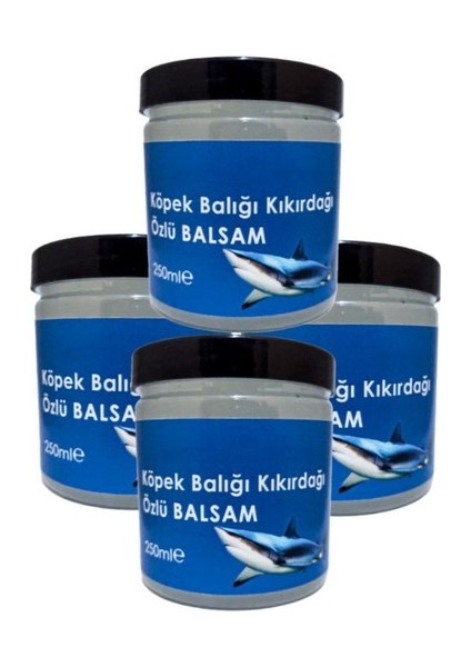Hintohu Köpekbalığı Kremi 250 ml x 4 Adet