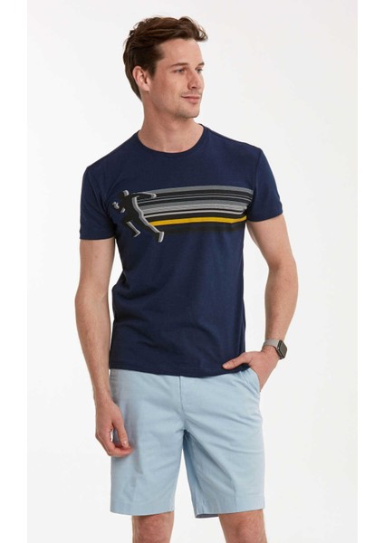 Nade Erkek Tişört Lacivert modelleri