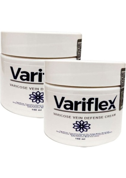 Variflex Varicose Vein Defense Cream 150 ml Ölçeğinde x 2 Adet HZNZF126