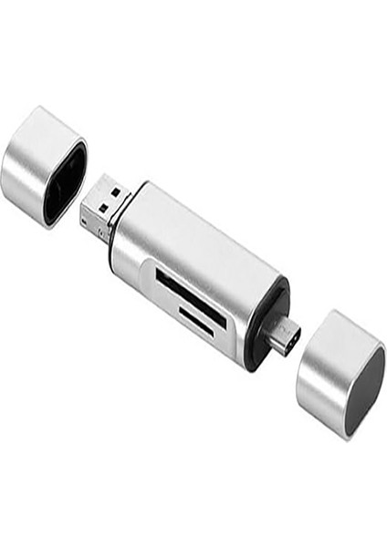 Type-C USB Micro Sd Kart Okuyucu Çevirici Dönüştürücü Adaptör Pc, Dizüstü, Tablet, Telefon Uyumlu fiyatları