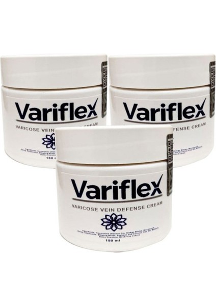 Varicose Vein Defense Cream 150 ml 3 Tane Birden ASMZF140