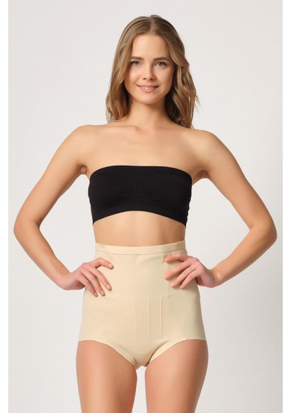 Ten Mı Emay 2931 Karın Balen Destekli Slip Lazer Korse