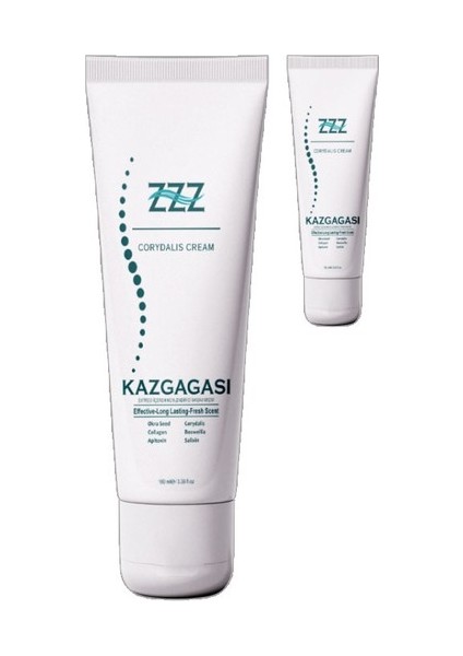 Kaz Gagası 2 Adet Özel Karışımlı Corydalis 100 ml Sırt Bel Kas Iskelet Kısmi Kullanım Kremi