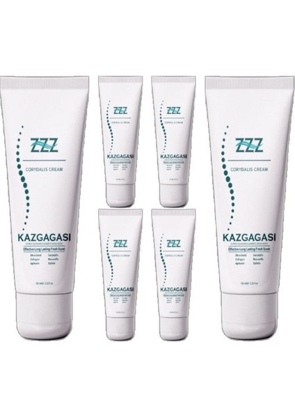 Kaz Gagası 4 Tane Özel Karışımlı Corydalis 100 ml Sırt Bel Kas Iskelet Kısmi Kullanım Kremi