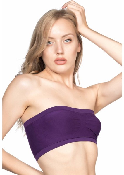 Mor Mı Emay 4002 Soft Straplez Büstiyer