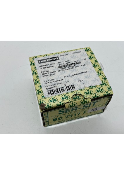 Norelem 2517 60MM Konik Sıkıştırma Burcu indirimleri