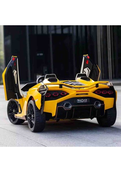 Akülü Araba, Lamborghini Sian Akülü Araba, 24 Volt Uzaktan Kumandalı Akülü Araba, 4x4 Akülü Araba,