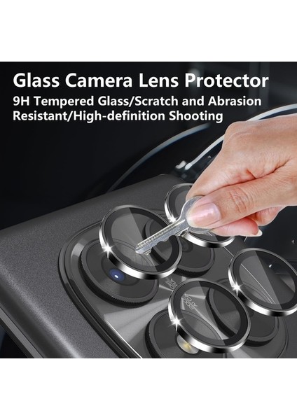 Xiaomi Mi 14T Pro 3D Kamera Lens Koruyucu-Siyah