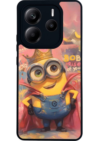 Xiaomi Redmi Note 14 Mat Siyah Uyumlu Kılıf – Yumuşak Silikon, Koruyucu, Şok emici kapak