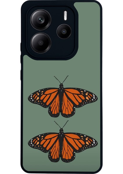 Xiaomi Redmi Note 14 Mat Siyah Uyumlu Kılıf – Yumuşak Silikon, Koruyucu, Şok emici kapak