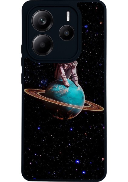 Xiaomi Redmi Note 14 Mat Siyah Uyumlu Kılıf – Yumuşak Silikon, Koruyucu, Şok emici kapak