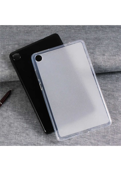 Matepad T8 Uyumlu Zore Tablet Süper Silikon Kapak-Renksiz modelleri
