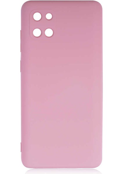 Galaxy A81 (Note 10 Lite) Kılıf Fzd Mara Laaakan Kapak-Pembe Açık