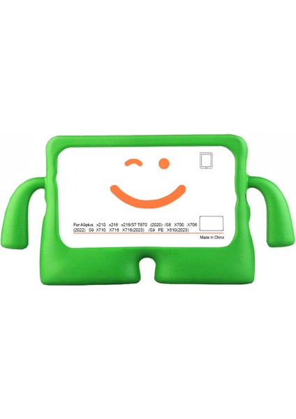 Galaxy Tab S8 Uyumlu Zore Ibuy Standlı Tablet Kılıf-Yeşil