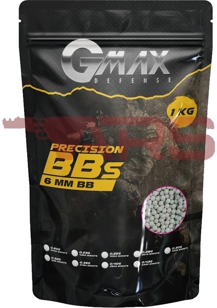 0,25 Gram 6mm Airsoft Plastik Bb 1kg