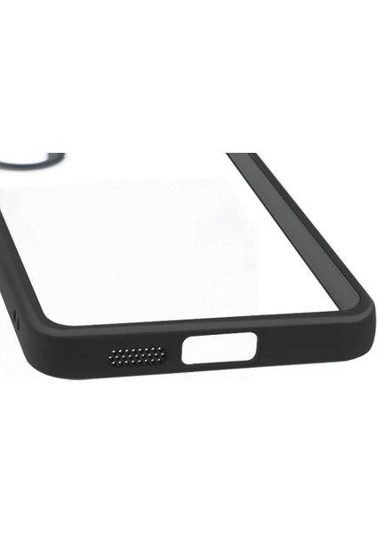 Galaxy S24 Kılıf Kamera Korumalı Şeffaf Arka Yüzey Fzd New Roll Kapak-Siyah fiyatları