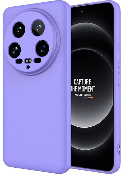Xiaomi Mi 14 Ultra Kılıf Fzd Mara Laaakan Kapak-Lila
