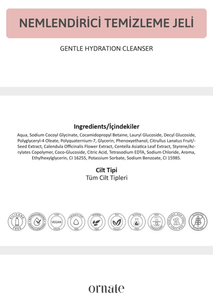 Tüm Ciltler Için Nemlendirici, Cilt Bariyeri Onarıcı ve Yatıştırıcı Temizleme Jeli 200 ml indirimleri