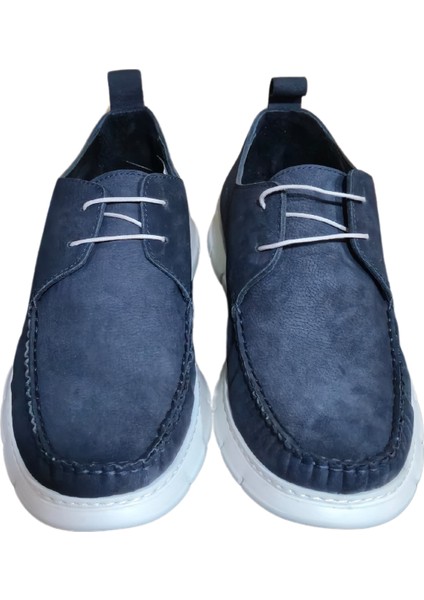 Lacivert Erkek Loafer - Twilight Voyager