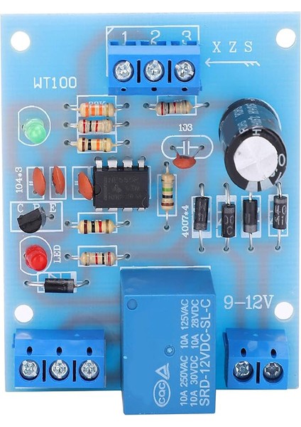 12V Su Sıvı Seviyesi Kontrol Modülü Röle Çıkışlı Pompalama Drenaj Anahtarı Kontrol Devre Kartı indirimleri